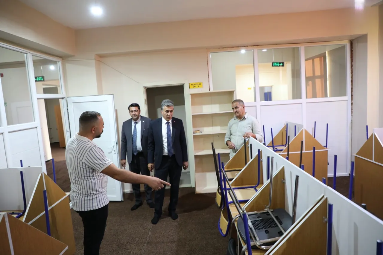 Ağrı’da Okul ve Pansiyonlarda Yeni Eğitim Yılı Hazırlıkları Sürüyor