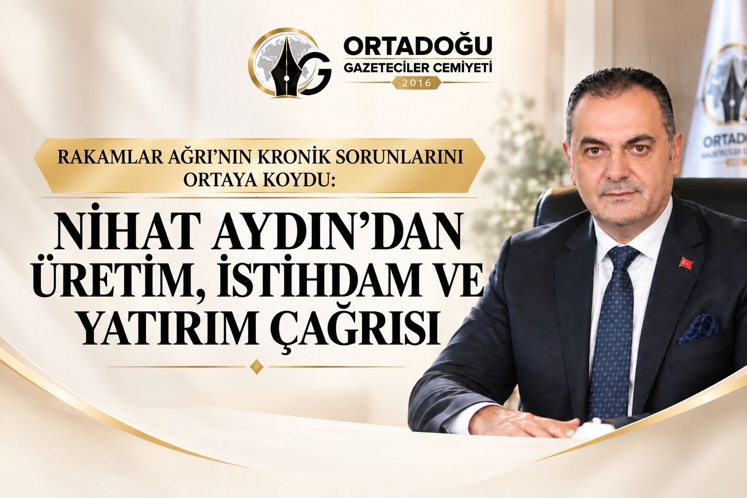 Nihat Aydın’dan Üretim, İstihdam Ve Yatırım Çağrısı