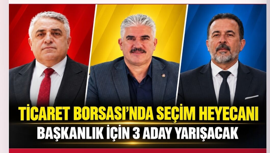 Ağrı Ticaret Borsası’nda Üç Aday Sandığa Gidiyor!