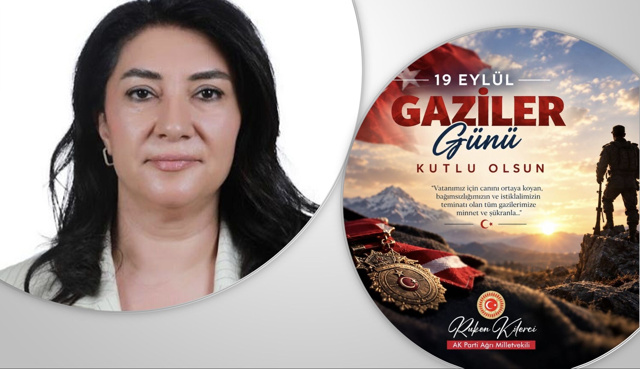 AK Parti Milletvekili Ruken Kilerci’den 19 Eylül Gaziler Günü mesajı
