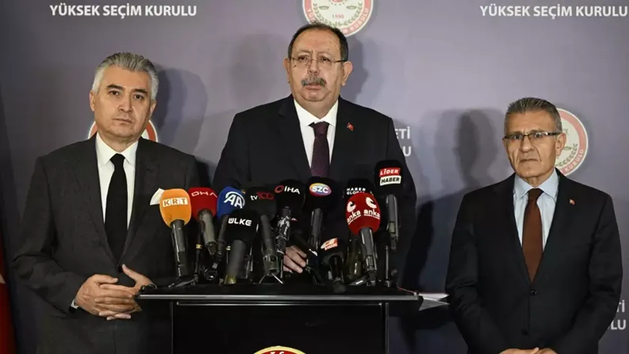 Siyasi partilerin sıralaması belli oldu!
