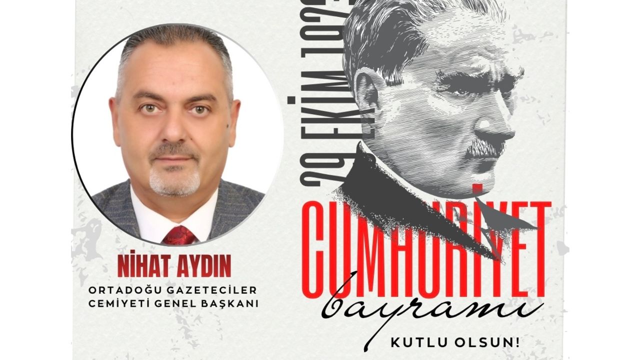OGC Genel Başkanı Aydın’ın 29 Ekim Cumhuriyet Bayramı Mesajı