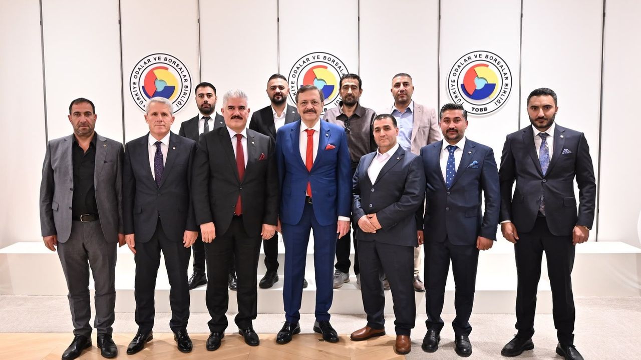 Fadıl Ataş'tan TOBB Başkanı Hisarcıklıoğlu'na Ziyaret