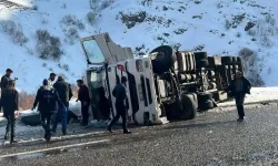Eleşkirt'teki trafik kazasında 2 kişi ağır yaralandı!