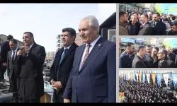 AK Parti Ağrı Belediye Başkan Adayı Aydın, sevgi seliyle karşılandı