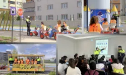 Ağrı'da Trafik Eğitimleri Devam Ediyor