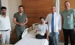Ağrı’da yaralanan hasta, Van’da elini kaybetmekten kurtarıldı