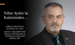 Nihat Aydın’ın Kaleminden... Ağrı’da Betonun Altında Ne Var? Konut Sektöründe Gölge Aktörler ve Vergi Kaçakçılığı İddiaları
