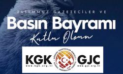 KGK Genel Başkanı Dim'den 24 Temmuz Gazeteciler ve Basın Bayramı mesajı