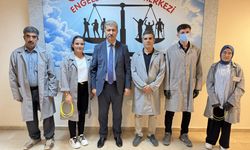 Engelsiz Yaşam Merkezi’ndeki dezavantajlı bireyler üretiyorlar