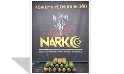 Ağrı’da 18 kilo yasaklı madde ele geçirildi!