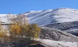 Ağrı’nın dağları beyaz örtüyle kaplandı!