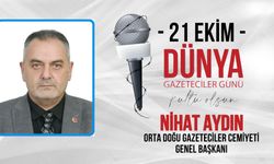 OGC Genel Başkanı Aydın’dan 21 Ekim Dünya Gazeteciler Günü Mesajı