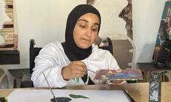 Ağrılı Eylül’ün “ressam olma hayali” gerçekleşti