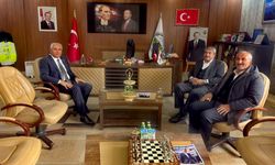 İki Çalışkan Başkan Bir Araya Geldi