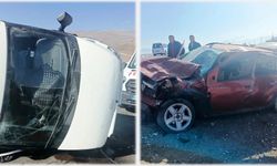 Ağrı’da iki araç çarpıştı, 1 kişi hayatını kaybetti!