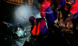 Ağrı’da bir vatandaş dereye düştü!