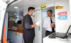 Mobil Sağlık Aracı, AİÇÜ’de Sağlık Taraması Yapıyor