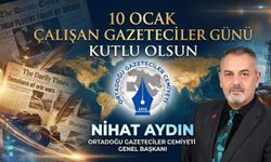 OGC Genel Başkanı Aydın’dan, 10 Ocak Çalışan Gazeteciler Günü Mesajı