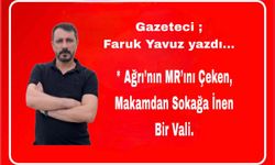 Ağrı’nın MR’ını Çeken, Makamdan Sokağa İnen Bir Vali