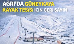 Ağrı’da Güneykaya Kayak Tesisi İçin Geri Sayım