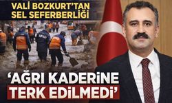 Vali Bozkurt’tan Sel Seferberliği: “Ağrı Kaderine Terk Edilmedi”