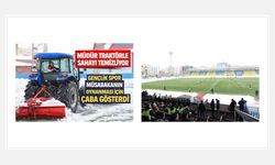 Ağrı’da Müdür Traktörle Sahaya İndi!