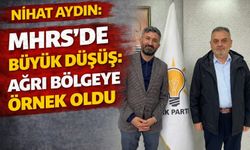 Nihat Aydın: MHRS’de büyük düşüş: Ağrı bölgeye örnek oldu