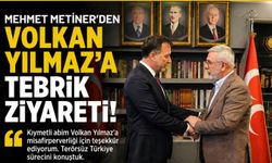 Mehmet Metiner’den Volkan Yılmaz’a Tebrik Ziyareti