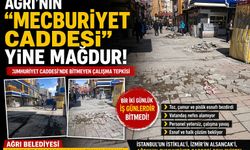 Ağrı’nın “Mecburiyet Caddesi”nde Bitmeyen Çalışma Tepkisi