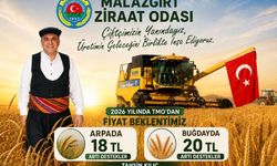 Malazgirt Ziraat Odası’ndan TMO’ya Adil Fiyat Çağrısı