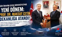 Ağrı İbrahim Çeçen Üniversitesi’nde Prof. Dr. Maksut Çetin’e Yeni Görev