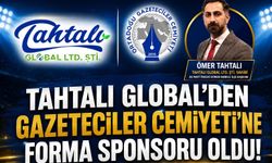 Tahtalı Global’den Orta Doğu Gazeteciler Cemiyeti’ne Forma Sponsorluğu