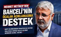 Mehmet Metiner’den Bahçeli’nin Öcalan Açıklamasına Destek