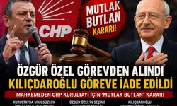 CHP İçin “Mutlak Butlan” Kararı
