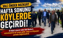 Ağrı Valiliği’nden Köylere Hafta Sonu Mesaisi