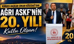Ağrı ASKF’nin 20. Yılında Kurucu Başkan Erkan Kösedağ’dan Vefa Mesajı