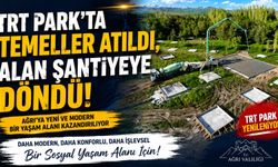 TRT Park’ta Temeller Atıldı, Alan Şantiyeye Döndü