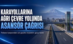 Karayollarına Ağrı Polisevi Karşısındaki Üst Geçit İçin Asansör Çağrısı