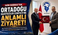Saim Durmuş’tan Ortadoğu Gazeteciler Cemiyeti’ne Ziyaret
