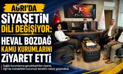 DEM Parti Ağrı Milletvekili Heval Bozdağ’dan Sağlık Kurumlarına Dikkat Çeken Ziyaret