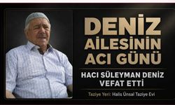 Hacı Süleyman Deniz Vefat Etti