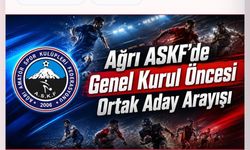 Ağrı ASKF’de Genel Kurul Öncesi Ortak Aday Arayışı Sürüyor