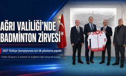 Ağrı Valiliği’nde Badminton Zirvesi: 2027 Türkiye Şampiyonası İçin İlk Planlama