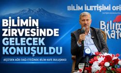 AİÇÜ’den Ağrı Dağı Eteğinde Bilim Kafe Buluşması