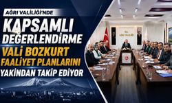 Vali Bozkurt Faaliyet Planlarını Yakından Takip Ediyor
