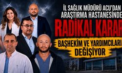 İl Sağlık Müdürü Acu’dan Araştırma Hastanesinde Radikal Karar!