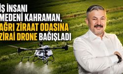 İş İnsanı Medeni Kahraman’dan Ağrı Ziraat Odasının Zirai Drone Projesine Destek