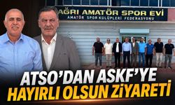 Ağrı İş Dünyasından ASKF’ye Hayırlı Olsun Ziyareti: Sponsorluk Tartışmalarına Ortak Mesaj