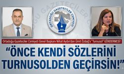 Ortadoğu Gazeteciler Cemiyeti Genel Başkanı Nihat Aydın’dan Ümit Özdağ’a “Turnusol” Göndermesi
